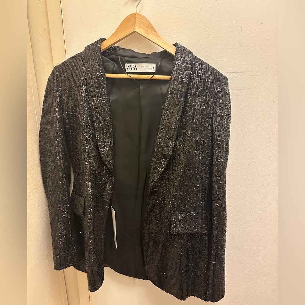 Sequin Blazer